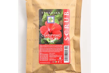 TANAMERA TN03-R014 CLARIFYING HIBISCUS BODY SCRUB 100G