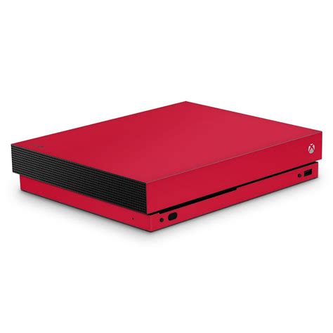 Xbox One X Skin - Pure Red | SkinWraps Australia