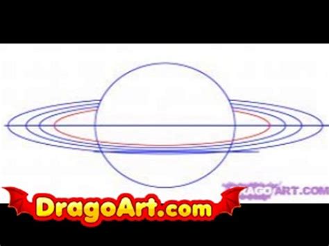 How to draw Saturn, step by step - video Dailymotion