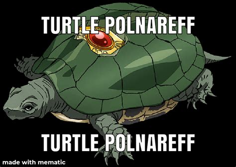 Turtle Polnareff : r/ShitPostCrusaders