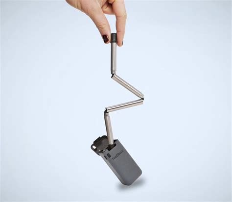 FinalStraw: A Metal Collapsible and Reusable Straw