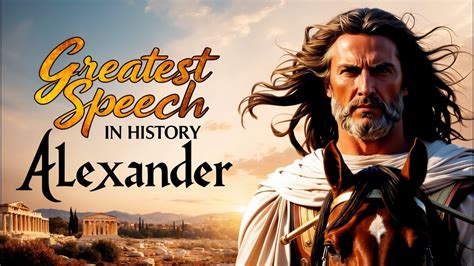 The Greatest Speech in History? Alexander the Great and the Opis Mutiny ...