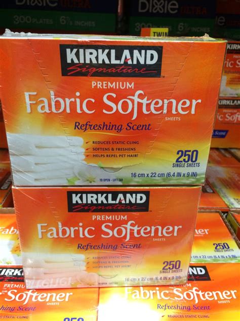 Kirkland Signature Fabric Softener Sheets 500 Sheets – CostcoChaser