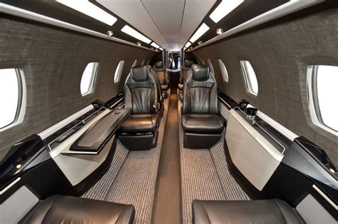 Luxury Private Jets Interior Design Advanced Version Of The Citation X ...