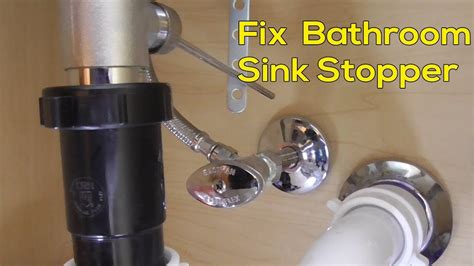 Bathroom Sink Drain Stopper Mechanism – Everything Bathroom