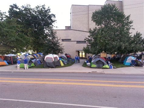 Tent City 2014 is open for business