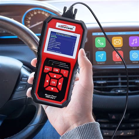 KW850 EOBD OBD2 Car Diagnostic Tool Scanner Code Reader