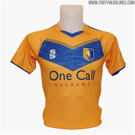 Mansfield Town 19-21 Home Kit Released - Footy Headlines