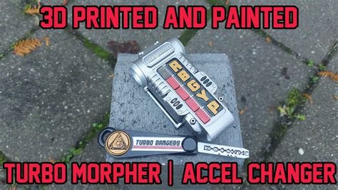 3D Printed Power Rangers Turbo Morpher | Carranger - Accel Changer for ...