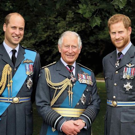 Prince Charles and His Sons Are Matching in Uniform in a Never-Before ...