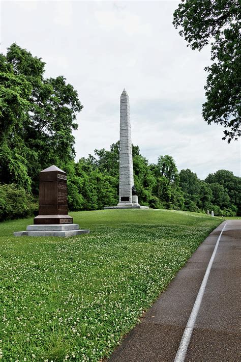 Wisconsin And Minnesota Monuments At The Vicksburg National Military ...