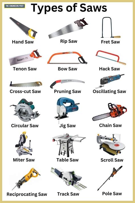 29 Different Types of Saws Every DIYer Should Know