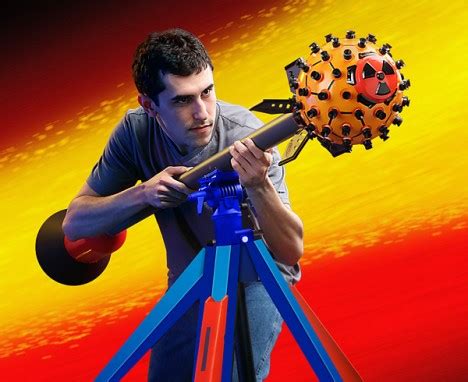 NERF Nuke: Office WMD Fires 80 Darts in All Directions | Gadgets ...