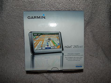 Garmin Nuvi 265WT GPS Navigation Bundle Includes Box & Charger ...