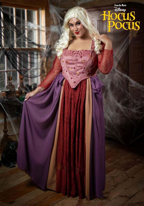 Spirit Halloween Adult Sarah Sanderson Deluxe Hocus Pocus Costume ...