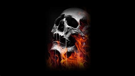 89+ Wallpaper Dark Skull For FREE - MyWeb