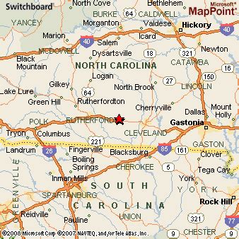 Where is Mooresboro, North Carolina? see area map & more