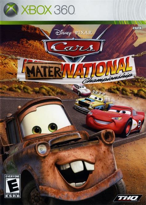 Disney•Pixar Cars: Mater-National Championship (2007) Xbox 360 box ...