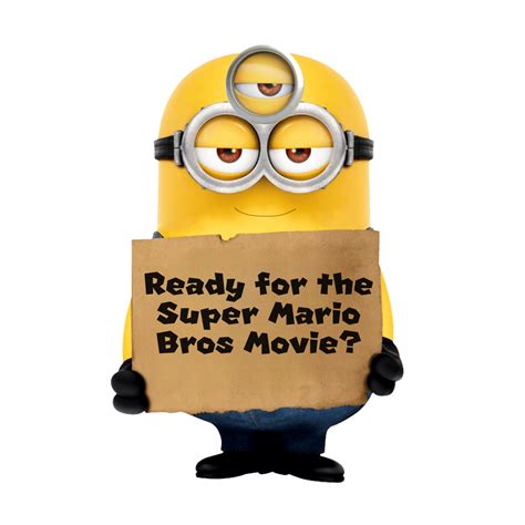 Official 3 Eyed Minion advertising the Mario Movie by TJZiomek on ...