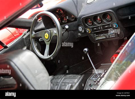 Interior of red Ferrari 288 GTO Stock Photo: 7618624 - Alamy