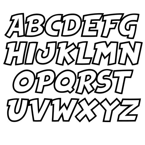 Printable Letter Stencils For Block And Small Font | Images and Photos ...