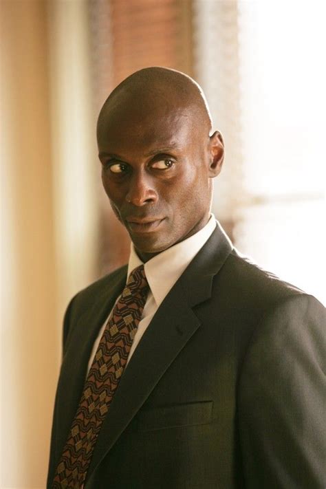 Lance Reddick as Cedric Daniels. One of my favorite TV actors ...