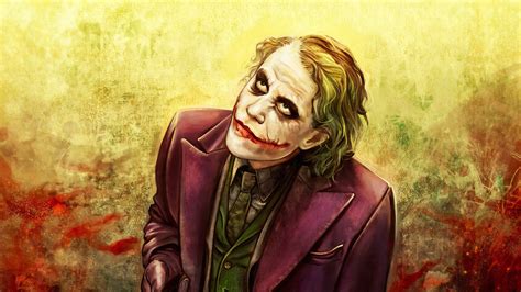 Joker Heath Ledger Art 4k 2019 Wallpaper,HD Superheroes Wallpapers,4k ...