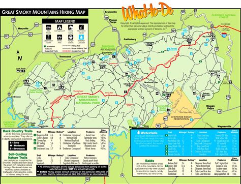 Printable Hiking Maps