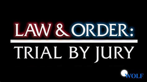 Law & Order: Trial By Jury - NBC.com