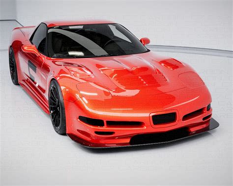 Corvette C5 | C5R Racing Wide Body Kit | C7 Carbon