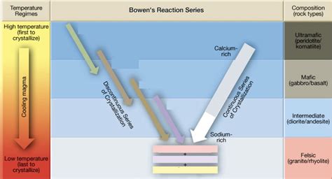 Bowen's Reaction Series CH. 3 Diagram | Quizlet