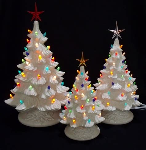 Ceramic Christmas tree – charming decorations with a vintage flair