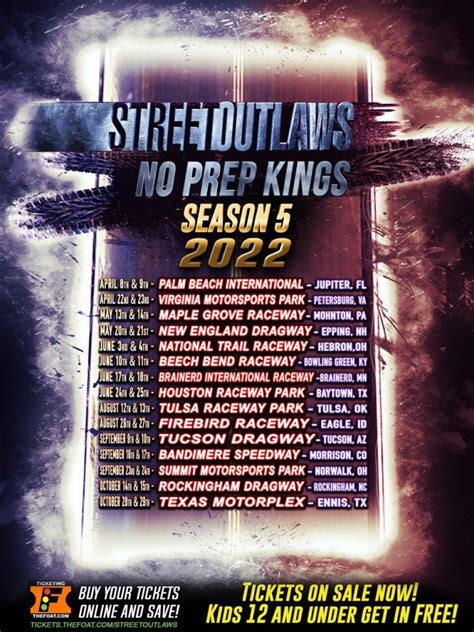 NO PREP KINGS SEASON 5 SCHEDULE 2022 - No Prep Racing