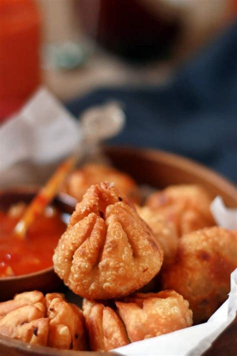 fried momos recipe | deep fried veg momos recipe