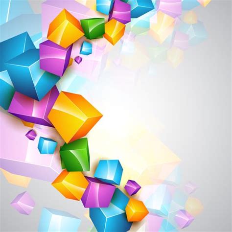 Background Geometric shapes design elements vector 05 | Geometric ...