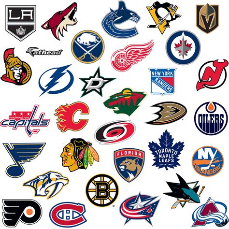 Hockey Sports Team Logos