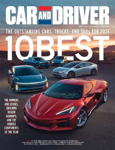 Car & Driver Magazine Subscription Canada