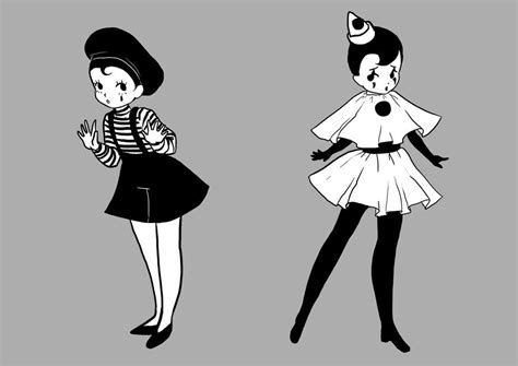 OPEN - Mime adoptables by LouieAdoptables on DeviantArt | Cute clown ...