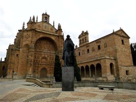 Historic Buildings in the Old City of Salamanca. Salamanca, Spain Stock ...