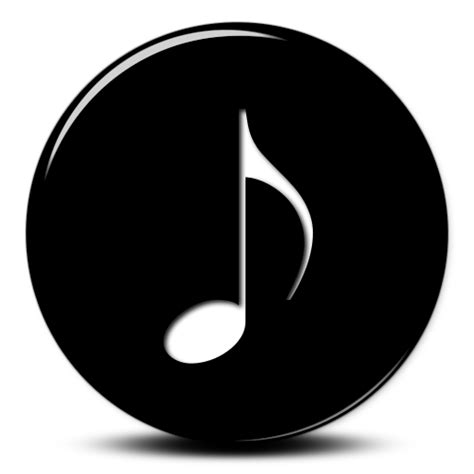 Music Icon Black And White #180085 - Free Icons Library