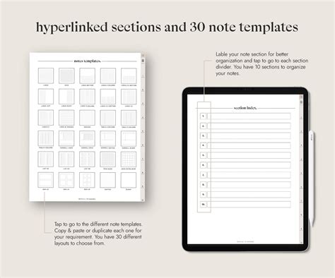 Digital Notebook for Goodnotes Notability, Student Digital Notes ...