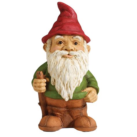 Garden Gnomes: Sculptural Gardens Standing Garden Gnome Statuary