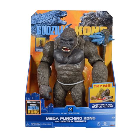 Godzilla vs Kong 13 Mega Kong Figura con luces y | Ubuy Chile