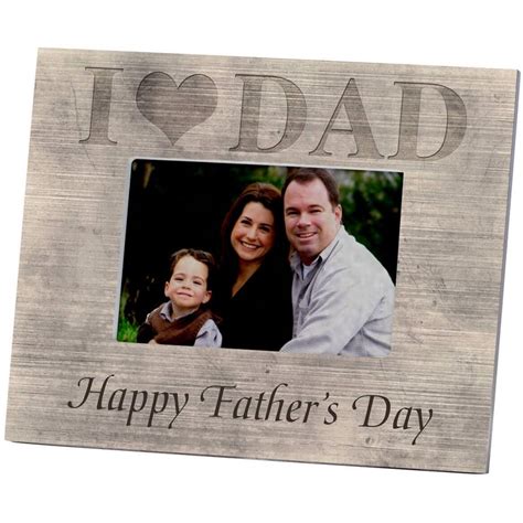 Personalized Shiplap I Love Dad Frame · My Gratitude Attitude