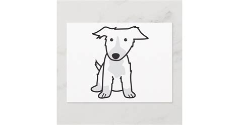 Border Collie Dog Cartoon Postcard | Zazzle