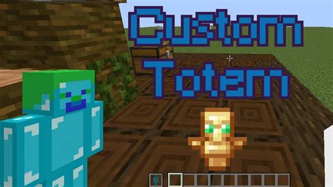 Como tener el tótem de Minecraft con tu Skin!!! (Custom Totems) - YouTube