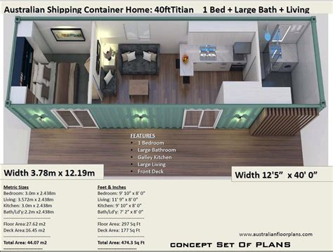 40Ft Container Home Floor Plans - floorplans.click