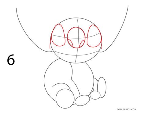 How to draw stitch step by step pictures – Artofit