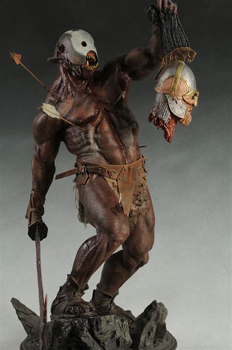 #Berserker Uruk-Hai Lord of the Rings premium format statue from ...