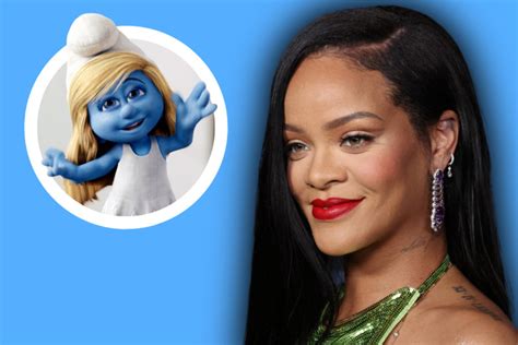 Rihanna joins The Smurfs Movie squad as the voice of Smurfette